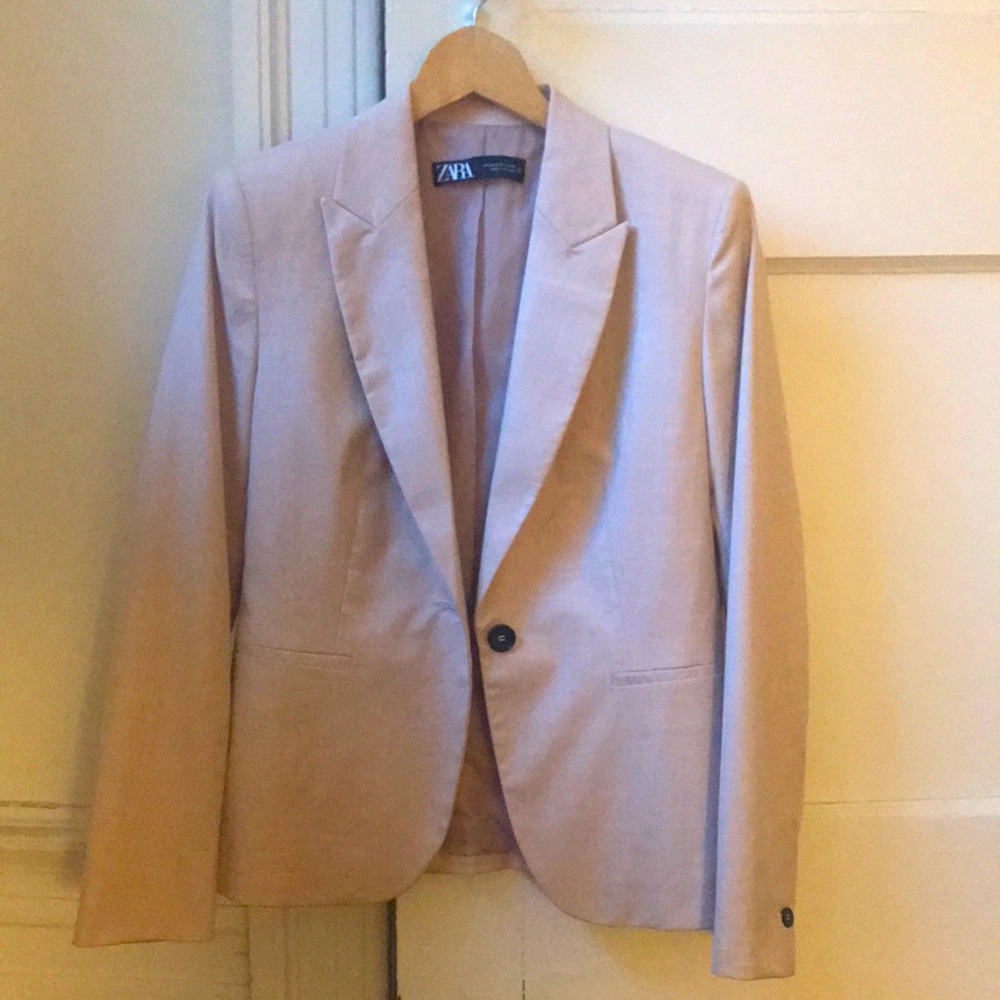 Zara Blazer Dusty Pink